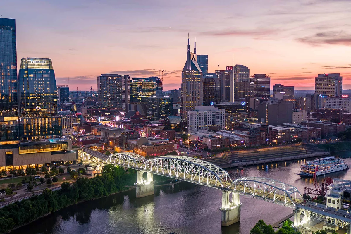 Permanent exterior lighting in Nashville, Tennessee